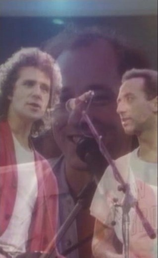 Dire Straits with "So Far Away"