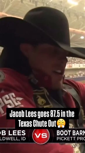 4.4K views · 256 reactions | Jacob Lees is making sure to kick his 2026 season off right. He cinches the Texas Chute Out win with an 87.5-point ride! | CowboyChannel | Facebook