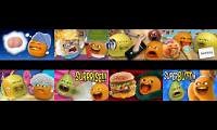 Mix of 8 videos from youtube : 8 Annoying Orange Shows and Episodes EP 1-8