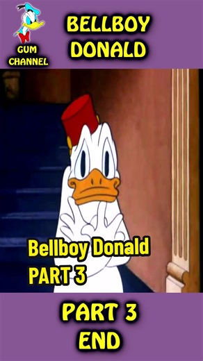 Bellboy Donald PART 3 - Hilarious Duck Adventures! #donaldduck #cartoons #comedy