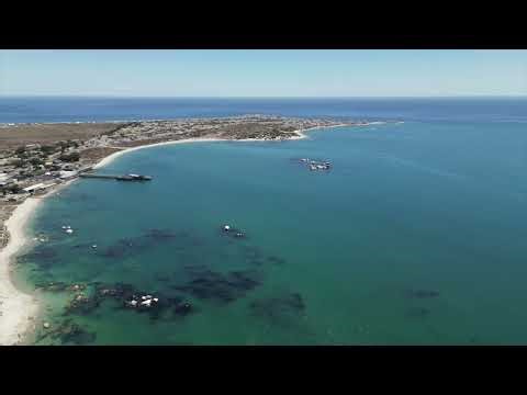 Lens over ST Helena Bay on the West Coast of South Africa