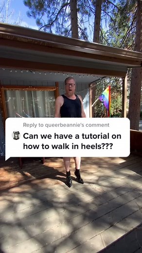 Learn to Walk in Heels with a Chinese Man | Tutorial Video