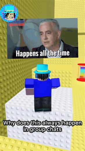 Group Chat Be Like 😭 #roblox