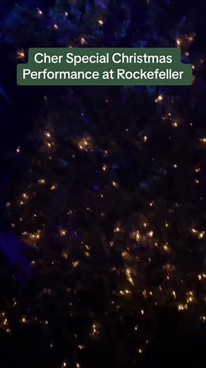 Last night Cher was performing at @Rockefeller Center rooftop as a preparation for the Christmas Tree Lighting Ceremony. I was watching the Rockettes at the time but the lovely IG @josiassalomao was there to document the event ❤️ #christmasinnewyork #newyork #rockefellercenter #rockefellerchristmastree #christmas #cher #nyc #2023 #cherchristmas