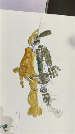 Springtrap y spring Bonnie.