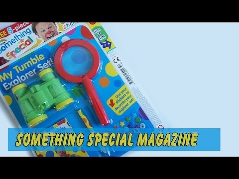 Something Special | Mr tumble | Something Special Magazine Review for kids.