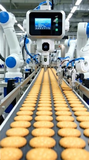 Biscuit Factory 🍪 | How Digestive Biscuits Are Made #factoryprocess #food #foodprocessing