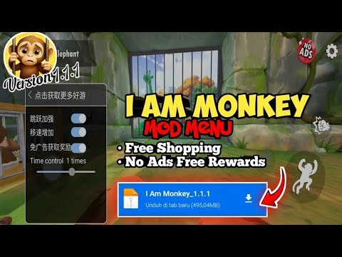 I AM MONKEY MOD MENU | Free Shopping | No Ads Free Rewards | Unlock All Mission | Unlock Premium |