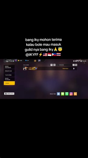 Join Bang Iky's Guild: A Request