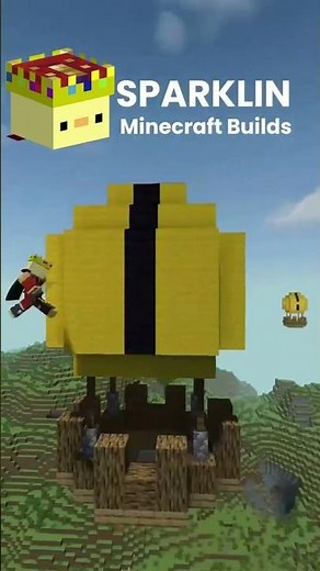 Minecraft Balloon House in 60 Seconds! 🎈🏠 #shorts