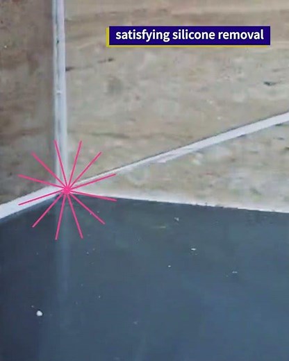 Most Satisfying Silicone Removal Ever By StripnSeal.co.uk #safestcut #diy