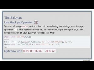 How to Get the Max from a Column in Oracle SQL