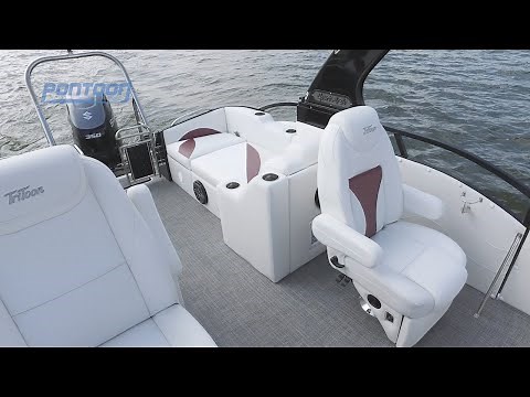 2019 JC TriToon Marine SportToon 28TT HTH Pontoon Boat Review