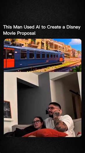 Theailetter - AI Tools & News | A man used AI video generation to create a Disney-style movie trailer — and inside it, he asked his girlfriend to marry him. 💍✨ Using... | Instagram