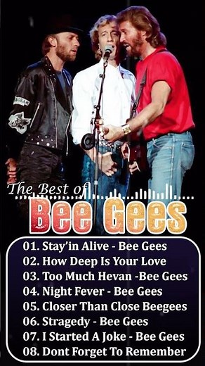 Bee Gees Greatest Hits Full Album 2024 - Best Songs Of Bee Gees Playlist