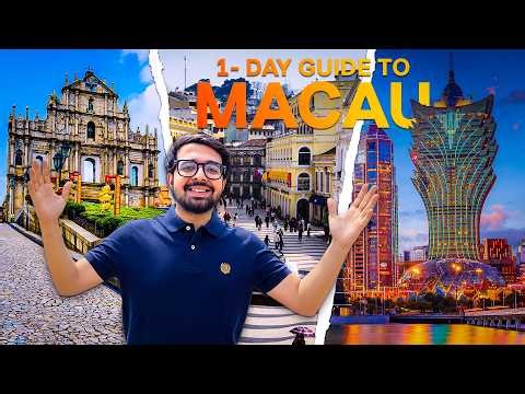 Macau in ONE DAY | Full Budget Guide | How to Use Macau Buses | Senado Square to Ruins of St.Paul’s