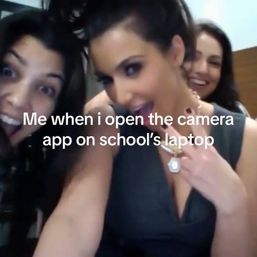 Hilarious Reactions to School Laptop Camera Moments