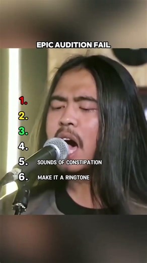 Audition Gone Hilariously Wrong! 🤣 #AuditionFails #FunnyAuditions #EpicFail #TryNotToLaugh #shorts