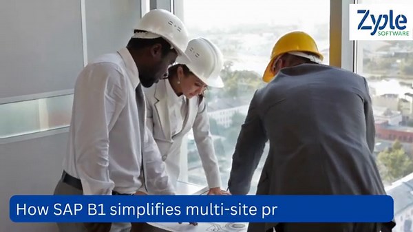 SAP B1 Webinar | Solving Infra, EPC and Construction Project Challenges with ERP - Zyple Software