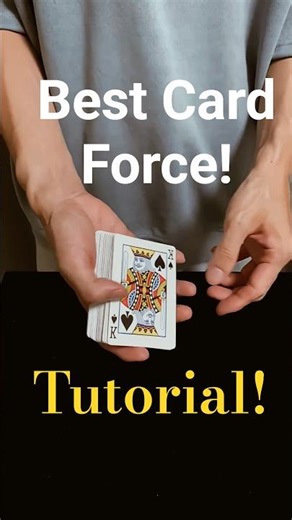 Easy Beginner Card Force Tutorial #shorts #magic #tutorial #tricks #viral