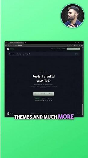 Build terminal Apps visually 🔥 #html #ai #javascript #coding #webdevelopment #programming