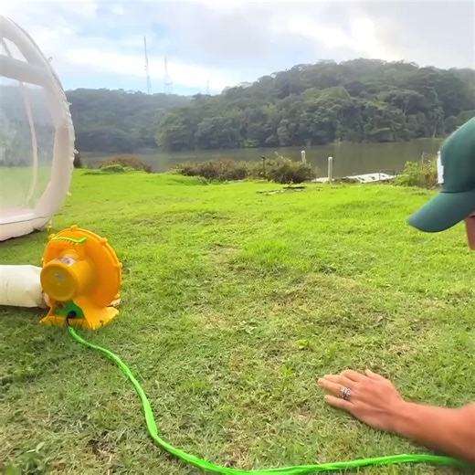 #24 HORAS EN BUNKER INFLABLE !!