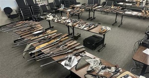 Surprise Valley investigation yields 100 firearms, stolen property and narcotics in Modoc County