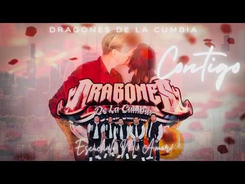 Dragones De La Cumbia - Contigo (Visualizer/Letra)