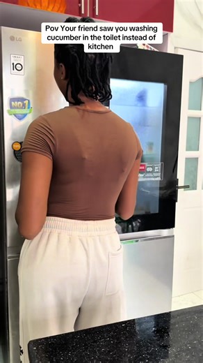 Cucumber Washing in Toilet: A Hilarious POV