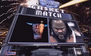 WrestleMania 22 2006.04.02 Undertaker vs. Mark Henry 棺材赛
