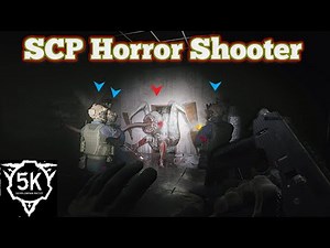 This Game Is SCP Horror Mixed With Tactical Shooter || SCP 5k Gameplay Footage