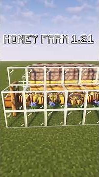Honey farm for Minecraft java 1.21 #minecraft #shorts #minecraftfarm #marriageproposal #truedialogue