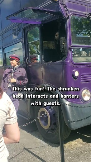 Knight Bus attraction at Universal Studios Florida. #universalorlando #universaltips #knightbus