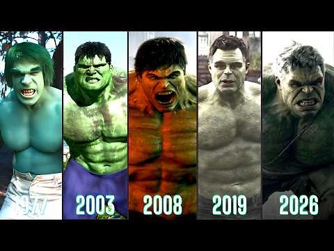 Hulk Evolution (1977–2026) | From The Incredible Hulk to Brand New Day