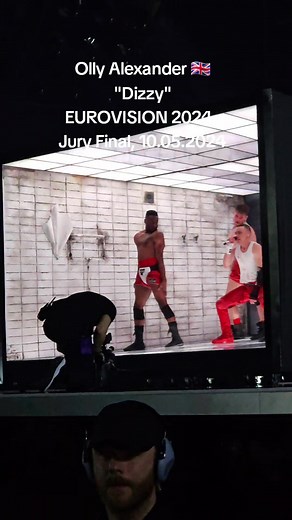 Olly Alexander 'Dizzy' Performance at EUROVISION 2024 Grand Final