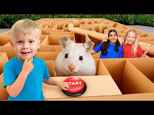 Trapped in the Hamster Maze 🐹 Escape Story for Kids