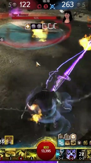 STAFF ELEMENTALIST vs CHRONOMANCER - PvP Ranked #guildwars2 #gw2 #gw2pvp #mmorpg #pvp