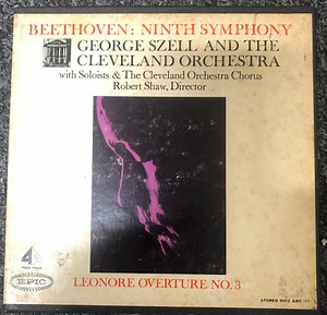 Beethoven, George Szell, The Cleveland Orchestra - Ninth Symphony / Leonore Overture No. 3