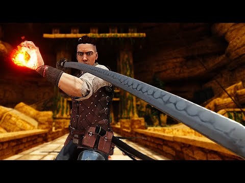 THIS MAGIC KATANA IS RIDICULOUSLY COOL in Blade and Sorcery VR
