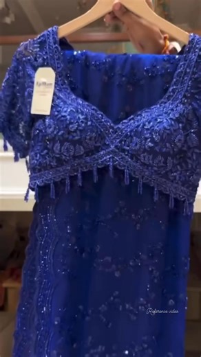 What a beauty!💙 | Sadia's Embroidery Collection