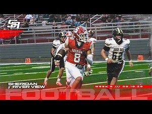 SHERIDAN FOOTBALL | Sheridan vs River View - HIGHLIGHT