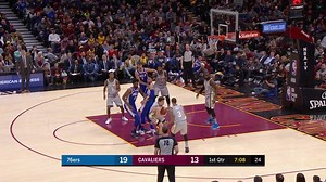 George Hill with authority! #AllForOne | Cleveland Cavaliers