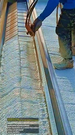 Innovative Roof Foam Insulation Spray – Ultimate Thermal Protection Technology!