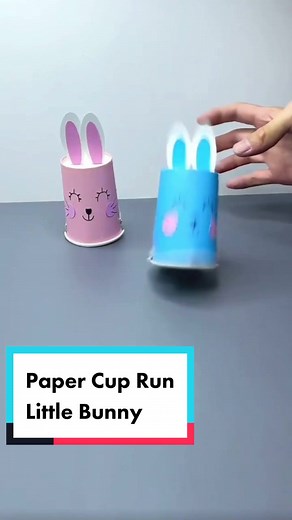 DIY Paper Cup Bunny Craft Tutorial