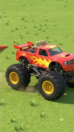 Colorful Monster Trucks Color Adventure! 🚗💨 | Learn Colors for Kids #kids #cartoon #fun #trending