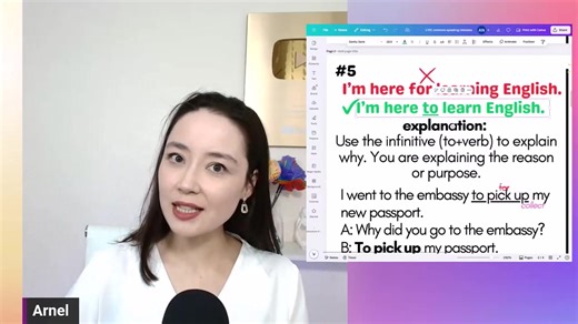 22K views · 915 reactions | ❌ for learning ✅to learn | Arnel's Everyday English | Facebook