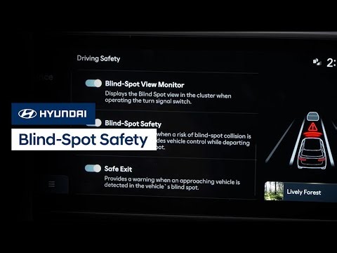 Blind-spot Collision Warning | PALISADE | How-to Hyundai Canada
