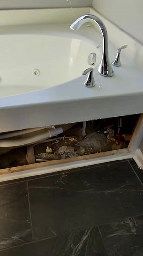 Replacing a Roman garden tub faucet 🚰💦 #plumbing | PlumberLuarian