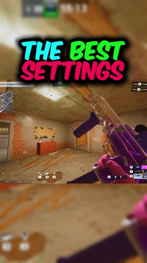 The best settings for rainbow six siege #r6siege #r6 #siege #r6tips #r6mapknowledge