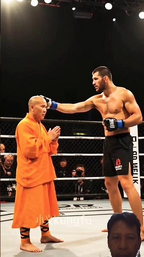 Shaolin monk vs MMA #martialarts #mma #fighting #kungfuskills